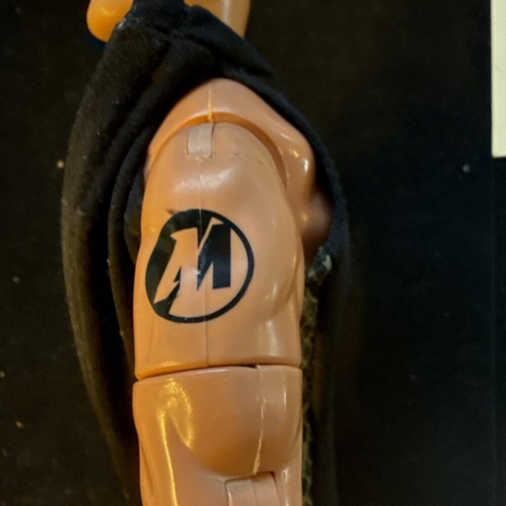 Vintage 1996 GI Joe Hasbro Doll Scar Face Toy 12” Clothes Tattoo - Picture 5 of 16